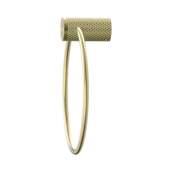 Nero NR2580aBG Opal Towel Ring Brushed Gold image 3 | SKU: NR2580ABG