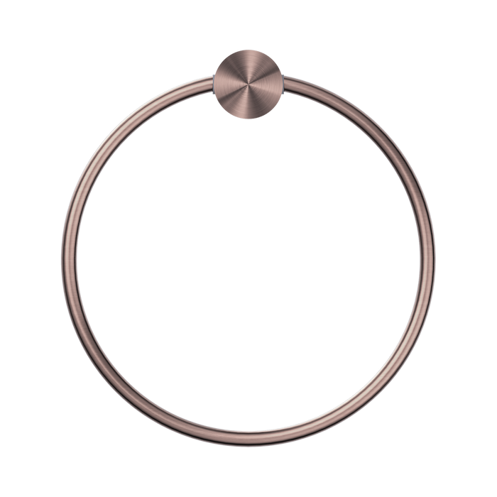 Nero NR2580aBZ Opal Towel Ring Brushed Bronze image 2 | SKU: NR2580ABZ