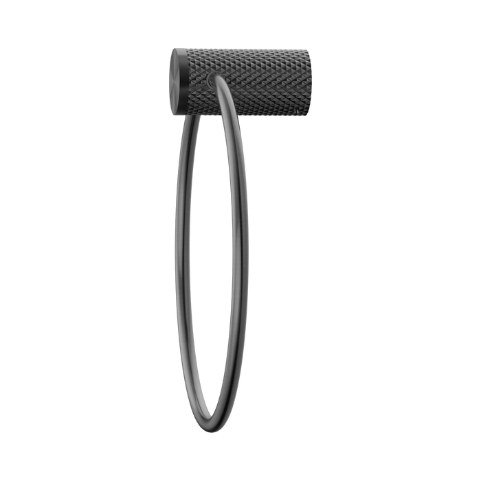 Nero NR2580aGR Opal Towel Ring Graphite image 3 | SKU: NR2580AGR