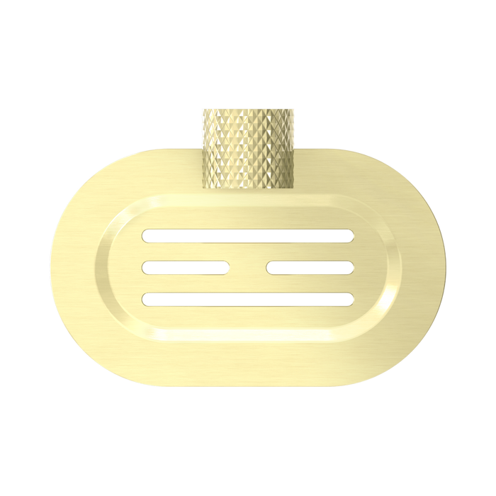 Nero NR2581BG Opal Soap Dish Holder Brushed Gold image 2 | SKU: NR2581BG