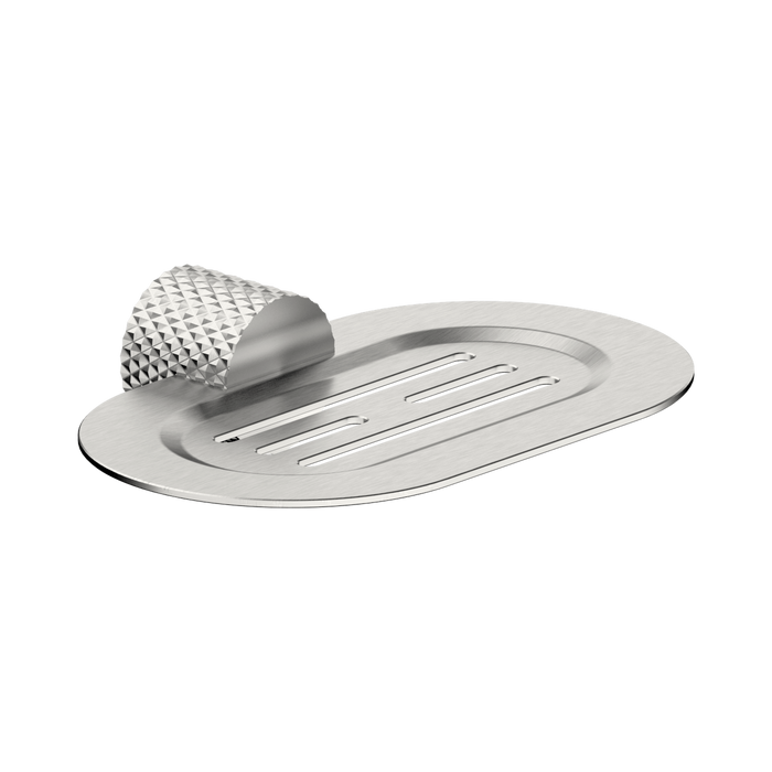 Nero Opal Soap Dish Holder - Brushed Nickel