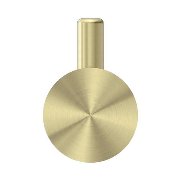 Nero NR2582BG Opal Robe Hook Brushed Gold image 2 | SKU: NR2582BG