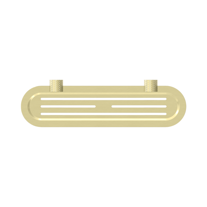 Nero NR2587aBG Opal Metal Shower Shelf Brushed Gold image 2 | SKU: NR2587ABG