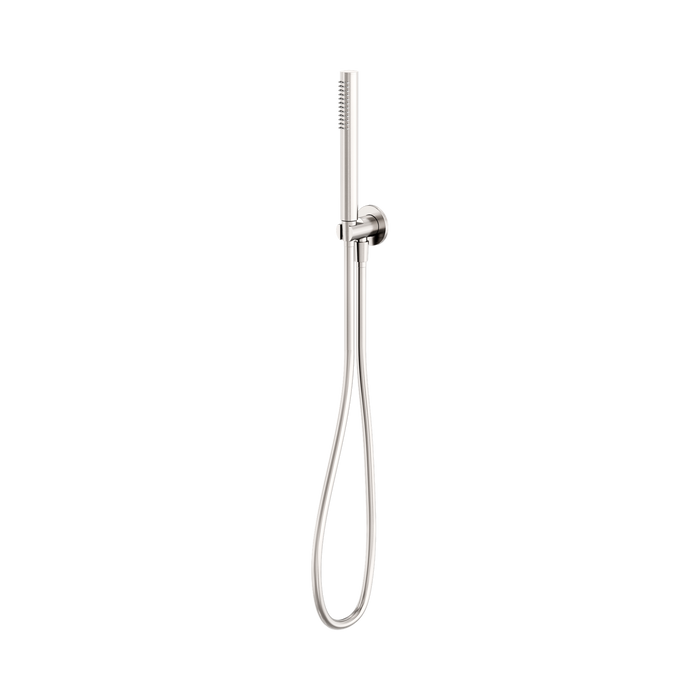 Nero Slim Shower On Bracket - Brushed Nickel
