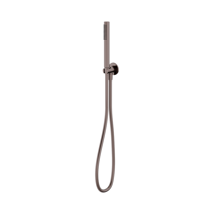 Nero Slim Shower On Bracket - Brushed Bronze