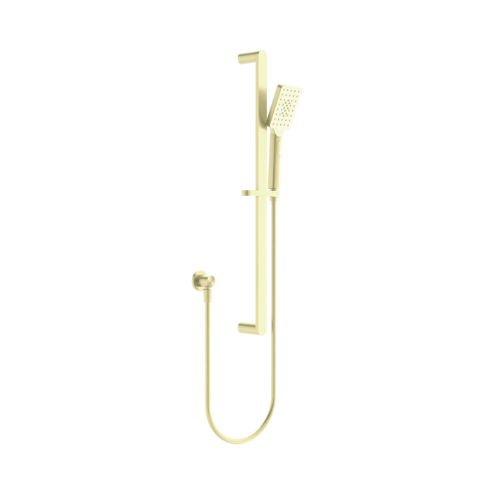 Nero Bianca Shower Rail - Brushed Gold