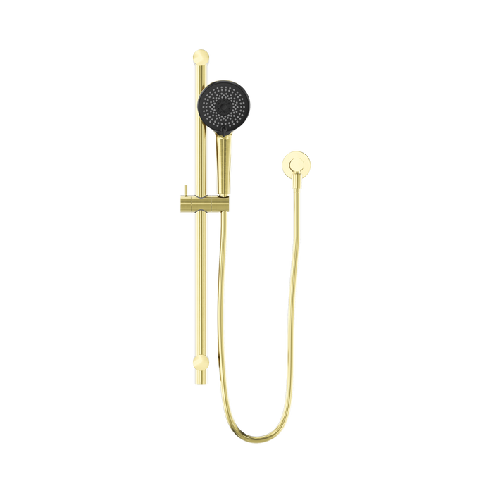 Nero NR319BG Round Metal Project Shower Rail 4 Star Rating Brushed Gold image 2 | SKU: NR319BG