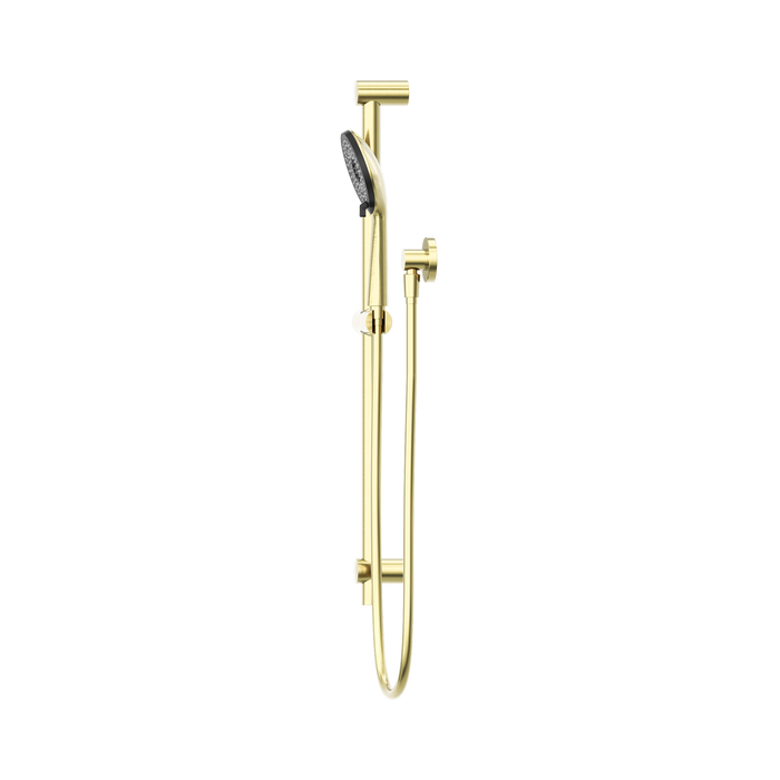 Nero NR319BG Round Metal Project Shower Rail 4 Star Rating Brushed Gold image 3 | SKU: NR319BG