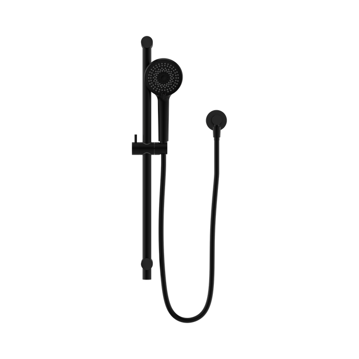 Nero NR319MB Round Metal Project Shower Rail 4 Star Rating Matte Black image 2 | SKU: NR319MB