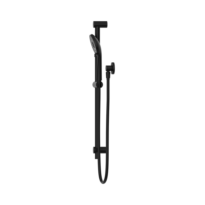 Nero NR319MB Round Metal Project Shower Rail 4 Star Rating Matte Black image 3 | SKU: NR319MB