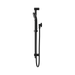 Nero NR319MB Round Metal Project Shower Rail 4 Star Rating Matte Black image 3 | SKU: NR319MB