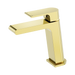 Nero Bianca Basin Mixer - Brushed Gold