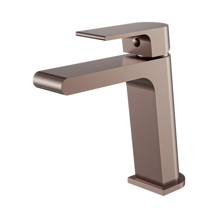 Nero Bianca Basin Mixer - Brushed Bronze