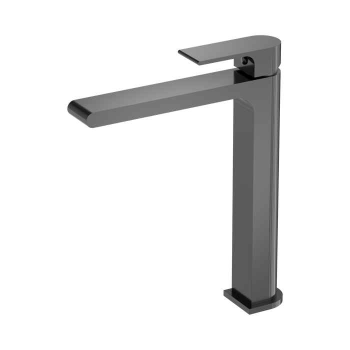 Nero Bianca Tall Basin Mixer - Gun Metal