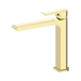 Nero Bianca Mid Tall Basin Mixer - Brushed Gold