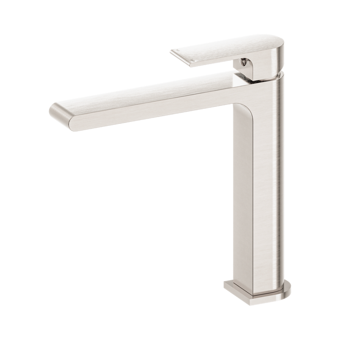 Nero Bianca Mid Tall Basin Mixer - Brushed Nickel