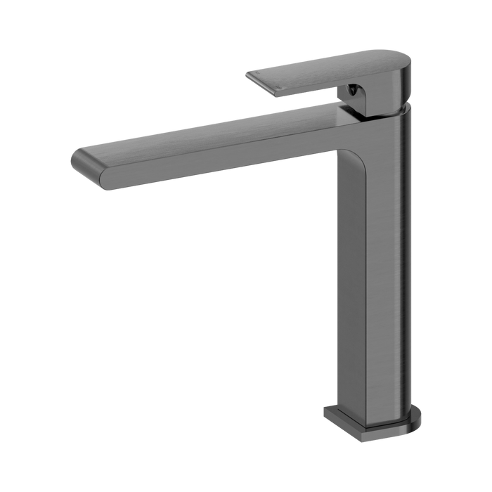Nero Bianca Mid Tall Basin Mixer - Gun Metal