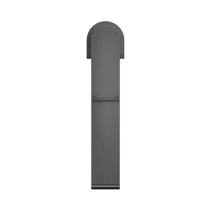 Nero NR321501dGM Bianca Mid Tall Basin Mixer Gun Metal image 2 | SKU: NR321501DGM