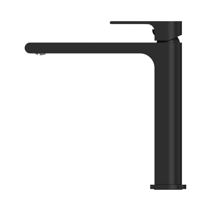 Nero NR321501dMB Bianca Mid Tall Basin Mixer Matte Black image 3 | SKU: NR321501DMB