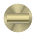 Nero NR321503BG Bianca Fixed Bath Spout Only 200mm Brushed Gold image 2 | SKU: NR321503BG