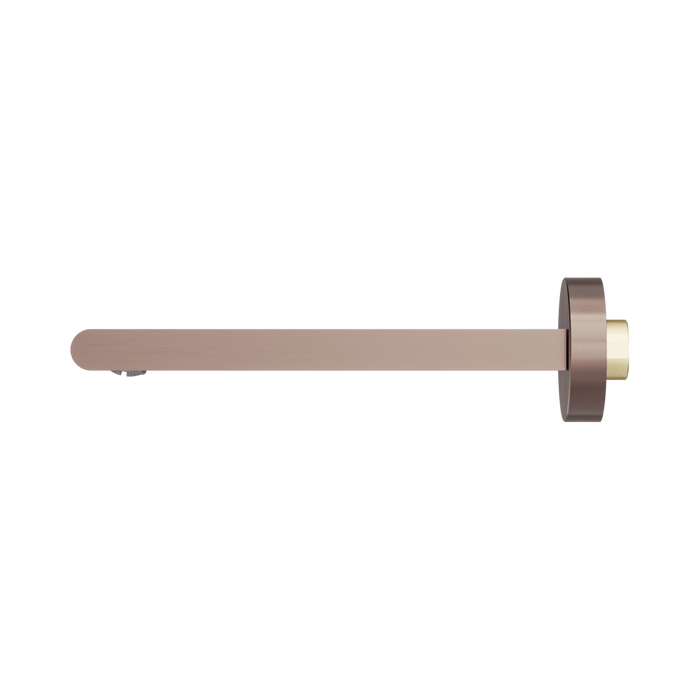 Nero NR321503BZ Bianca Fixed Bath Spout Only 200mm Brushed Bronze image 2 | SKU: NR321503BZ