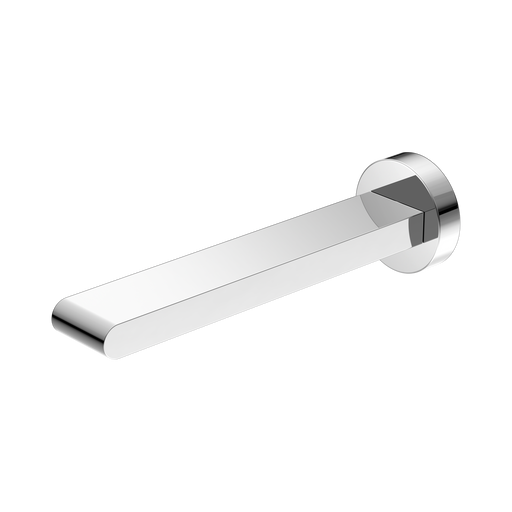 Nero Bianca Fixed Bath Spout Only 200mm - Chrome