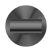 Nero NR321503GM Bianca Fixed Bath Spout Only 200mm Gun Metal image 2 | SKU: NR321503GM