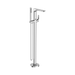 Nero Bianca Freestanding Bath Mixer With Hand Shower - Chrome