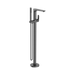 Nero Bianca Freestanding Bath Mixer With Hand Shower - Gun Metal