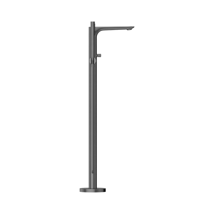 Nero NR321503aGM Bianca Freestanding Bath Mixer With Hand Shower Gun Metal image 3 | SKU: NR321503AGM