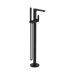 Nero Bianca Freestanding Bath Mixer With Hand Shower - Matte Black