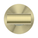 Nero NR321503bBG Bianca Fixed Bath Spout Only 240mm Brushed Gold image 2 | SKU: NR321503BBG