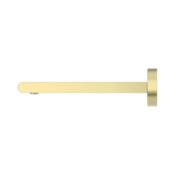 Nero NR321503bBG Bianca Fixed Bath Spout Only 240mm Brushed Gold image 3 | SKU: NR321503BBG