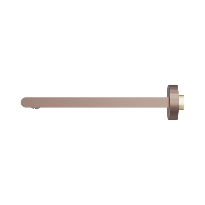 Nero NR321503bBZ Bianca Fixed Bath Spout Only 240mm Brushed Bronze image 2 | SKU: NR321503BBZ