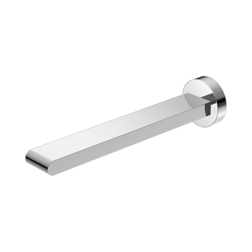 Nero Bianca Fixed Bath Spout Only 240mm - Chrome