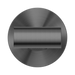 Nero NR321503bGM Bianca Fixed Bath Spout Only 240mm Gun Metal image 2 | SKU: NR321503BGM