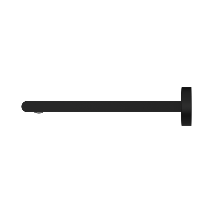 Nero NR321503bMB Bianca Fixed Bath Spout Only 240mm Matte Black image 3 | SKU: NR321503BMB