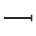 Nero NR321503bMB Bianca Fixed Bath Spout Only 240mm Matte Black image 3 | SKU: NR321503BMB