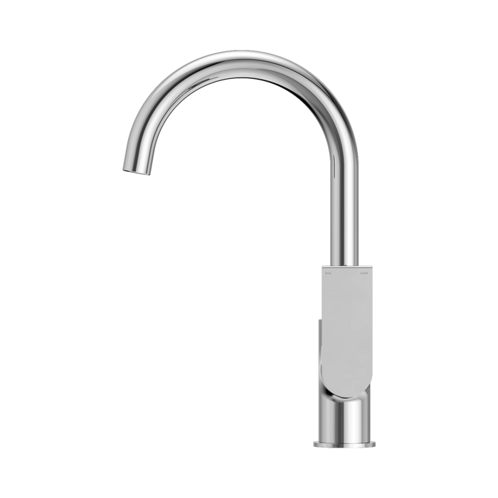 Nero NR321506CH Bianca Kitchen Mixer Gooseneck Spout Chrome image 3 | SKU: NR321506CH