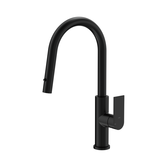 Nero Bianca Smart Sensor Pull Out Kitchen Mixer - Matte Black
