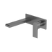Nero Bianca Wall Basin/Bath Mixer 187mm - Gun Metal
