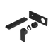 Nero Bianca Wall Basin/Bath Mixer 187mm Trim Kits Only - Matte Black