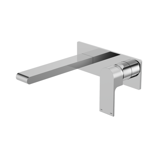 Nero Bianca Wall Basin/Bath Mixer 230mm - Chrome
