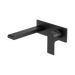 Nero Bianca Wall Basin/Bath Mixer 230mm - Matte Black