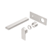 Nero Bianca Wall Basin/Bath Mixer 230mm Trim Kits Only - Brushed Nickel