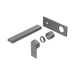 Nero Bianca Wall Basin/Bath Mixer 230mm Trim Kits Only - Gun Metal