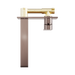 Nero NR321510bBZ Bianca Wall Basin Bath Mixer 230mm Brushed Bronze image 3 | SKU: NR321510BBZ