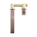 Nero NR321510fBZ Bianca Wall Basin Bath Mixer Separate Back Plate 230mm Brushed Bronze image 3 | SKU: NR321510FBZ