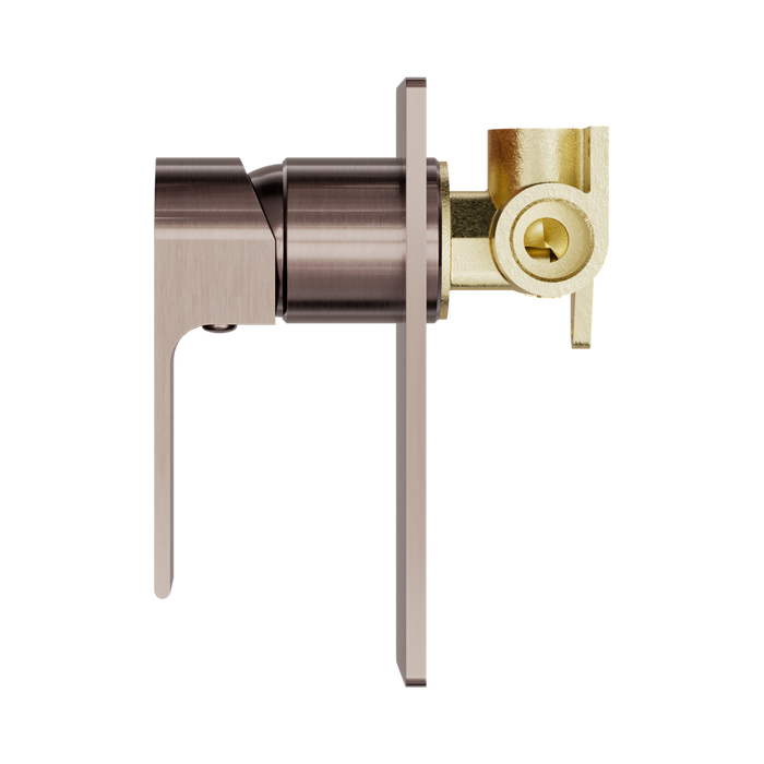 Nero NR321511BZ Bianca Shower Mixer Brushed Bronze image 2 | SKU: NR321511BZ