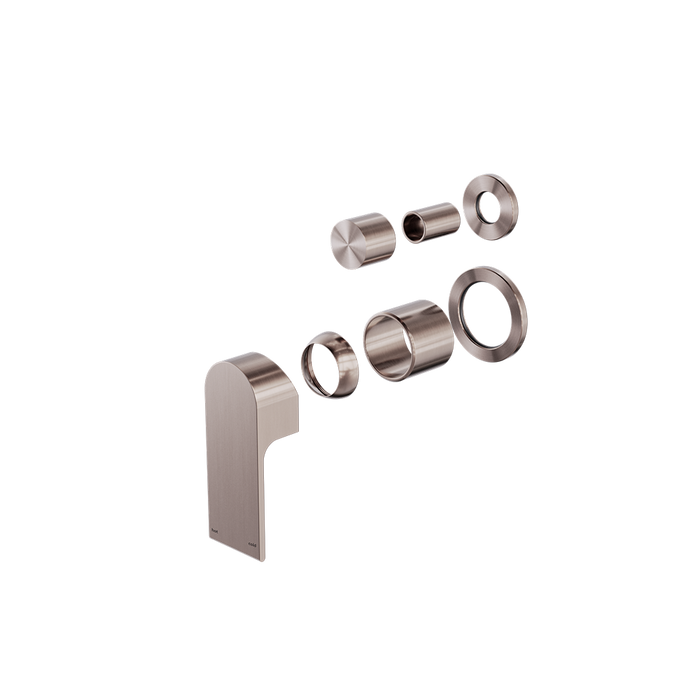 Nero Bianca Shower Mixer With Divertor Separate Back Plate Trim Kits Only